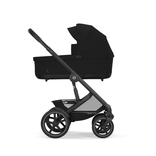 Коляска 2 в 1 Cybex Talos S Lux 2026 цвет Moon Black