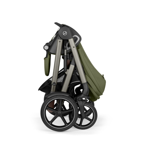 Коляска 2 в 1 Cybex Talos S Lux 2026 цвет Moss Green