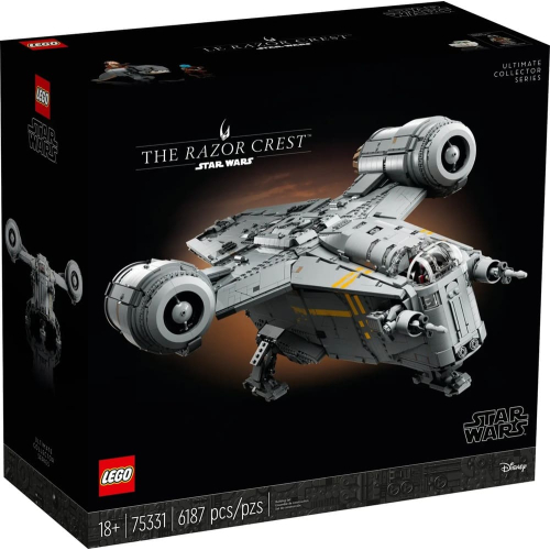 Конструктор LEGO 75331 Лезвие бритвы «The Razor Crest»