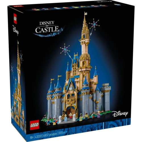 Конструктор LEGO 43222 Диснеевский замок