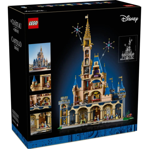 Конструктор LEGO 43222 Диснеевский замок