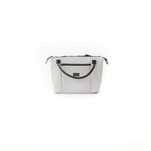 Коляска для двойни 3 в 1 Adamex Leo Duo Deluxe SA-3 (Cерая кожа)