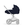 Коляска 3 в 1 Cybex Priam 4 цвет Rebellious Luxury Denim Blue шасси Black + Автокресло Cybex Cloud T цвет Rebellious Luxury Denim Blue