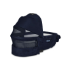 Коляска 3 в 1 Cybex Priam 4 цвет Rebellious Luxury Denim Blue шасси Black + Автокресло Cybex Cloud T цвет Rebellious Luxury Denim Blue