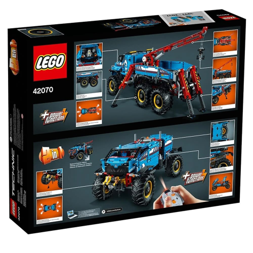 Конструктор Lego Technic 42070 Полноприводный эвакуатор 6x6