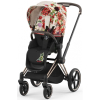 Коляска 2 в 1 Cybex Priam 4 цвет Spring Blossom Light шасси Rosegold