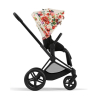 Коляска 2 в 1 Cybex Priam 4 цвет Spring Blossom шасси Matt Black