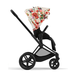 Коляска 2 в 1 Cybex Priam 4 цвет Spring Blossom шасси Matt Black
