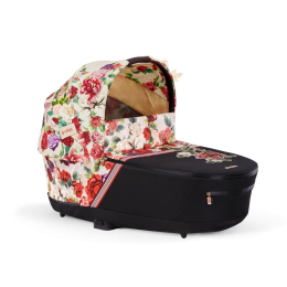 Коляска 2 в 1 Cybex Priam 4 цвет Spring Blossom шасси Matt Black