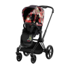 Коляска 2 в 1 Cybex Priam 4 цвет Spring Blossom шасси Matt Black