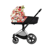 Коляска 2 в 1 Cybex Priam 4 цвет Spring Blossom Light шасси Chrome Black