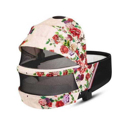 Коляска 2 в 1 Cybex Priam 4 цвет Spring Blossom Light шасси Chrome Black