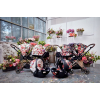Коляска 2 в 1 Cybex Priam 4 цвет Spring Blossom Light шасси Chrome Black