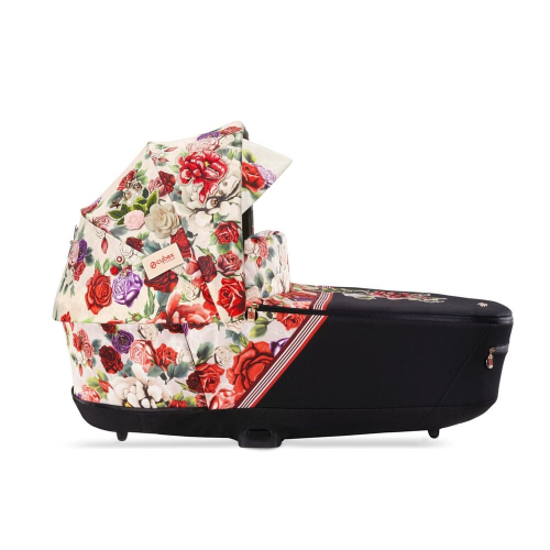 Коляска 2 в 1 Cybex Priam 4 цвет Spring Blossom Light шасси Chrome Black