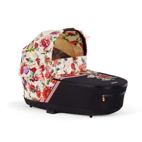 Коляска 2 в 1 Cybex Priam 4 цвет Spring Blossom Light шасси Chrome Black