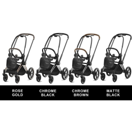 Коляска 2 в 1 Cybex Priam 4 цвет Rockstar шасси Matt Black
