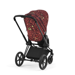 Коляска 2 в 1 Cybex Priam 4 цвет Rockstar шасси Matt Black