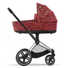 Коляска 2 в 1 Cybex Priam 4 цвет Rockstar шасси Chrome Black