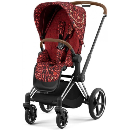 Коляска 2 в 1 Cybex Priam 4 цвет Rockstar шасси Chrome Brown