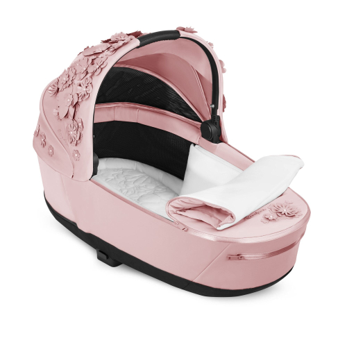 Коляска 2 в 1 Cybex Priam 4 цвет Pale Blush шасси Rose Gold