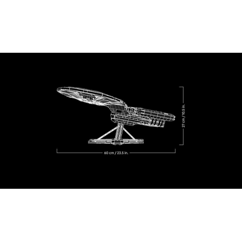 Конструктор LEGO Icons 10356 Star Trek: U.S.S. Enterprise NCC-1701-D™