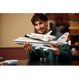 Конструктор LEGO Icons 10360 Самолет-носитель и Шаттл