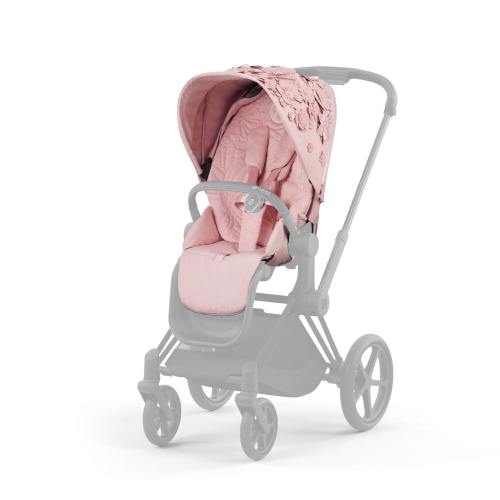 Коляска 2 в 1 Cybex Priam 4 цвет Pale Blush шасси Chrome Brown