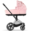 Коляска 2 в 1 Cybex Priam 4 цвет Pale Blush шасси Chrome Black