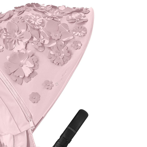 Коляска 2 в 1 Cybex Priam 4 цвет Pale Blush шасси Chrome Black