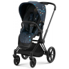 Коляска 2 в 1 Cybex Priam 4 цвет Jewels of Nature шасси Matt Black