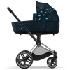 Коляска 2 в 1 Cybex Priam 4 цвет Jewels of Nature шасси Chrome Black