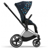Коляска 2 в 1 Cybex Priam 4 цвет Jewels of Nature шасси Chrome Black
