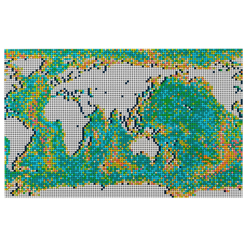 Конструктор LEGO Art 31203 Карта мира