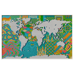 Конструктор LEGO Art 31203 Карта мира
