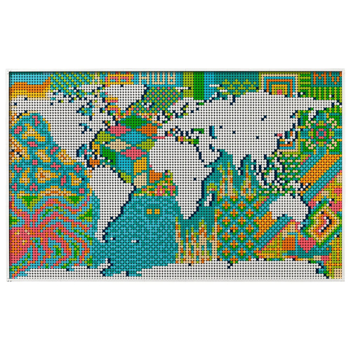 Конструктор LEGO Art 31203 Карта мира