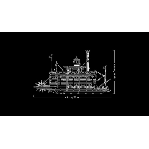 Конструктор Lego Ideas 21356 Речной пароход