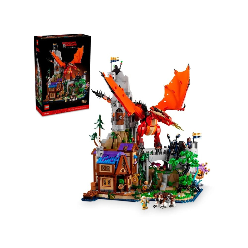 Конструктор Lego Ideas 21348 Подземелья и драконы: история Красного дракона