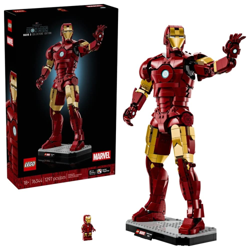 Конструктор Lego Marvel 76344 Железный человек Mark 3
