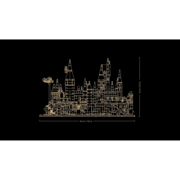 Конструктор LEGO Harry Potter 76419 Замок и земли Хогвартса