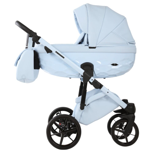 Коляска 2 в 1 Adamex Chantal Pro Natura CN-1-SKY (эко-кожа)
