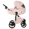 Коляска 2 в 1 Adamex Chantal Pro Natura CN-2-ROSE (эко-кожа)