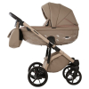 Коляска 2 в 1 Adamex Chantal Pro Natura CN-4 CAPPUCCINO (эко-кожа)