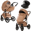 Коляска 3 в 1 Adamex Chantal Pro Natura CN-5 CAMEL