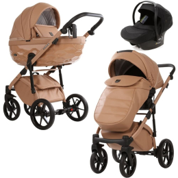 Коляска 3 в 1 Adamex Chantal Pro Natura CN-5 CAMEL