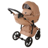Коляска 2 в 1 Adamex Chantal Pro Natura CN-5 CAMEL (эко-кожа)