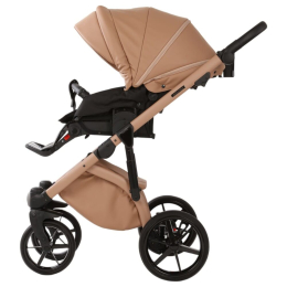 Коляска 2 в 1 Adamex Chantal Pro Natura CN-5 CAMEL (эко-кожа)