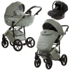 Коляска 3 в 1 Adamex Chantal Pro Natura CN-7-SALVIA