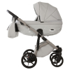 Коляска 2 в 1 Adamex Chantal Pro Natura CN-9-MOON (эко-кожа)