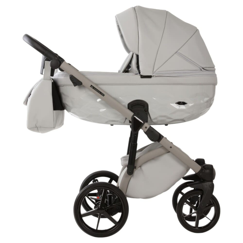 Коляска 2 в 1 Adamex Chantal Pro Natura CN-9-MOON (эко-кожа)