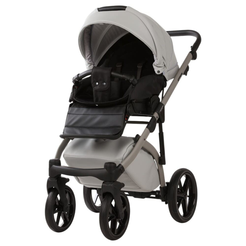 Коляска 2 в 1 Adamex Chantal Pro Natura CN-9-MOON (эко-кожа)